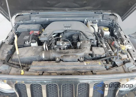 2021 Jeep Wrangler Unlimited Willys 4X4 из США, поврежденный, VIN 1C4HJXDG6MW549236